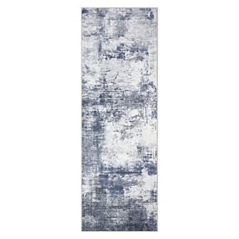 Garvee Machine Washable Non Slip Backing Foldable Area Rug for Living Room Bedroom