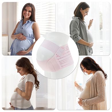 Soft Pregnancy Belly Band Adjustable Belly Band for Women 1 Set