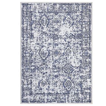 Garvee Machine Washable Non Slip Area Rug for Livingroom Soft Cotton Carpet for Home Use