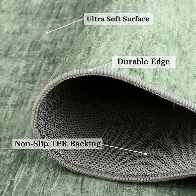 Garvee Machine Washable Non Slip Area Rugs for Living Room Bedroom Kitchen