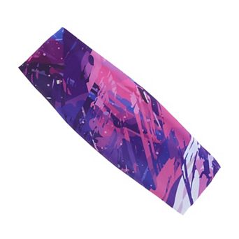 Comfortable Headband Sweat Headband for Sport Purple 1 pc