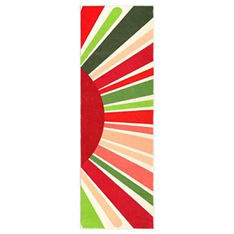 Garvee Boho Sun Print Area Rug Washable Non Slip Soft Modern Carpet Mat for Home Decor
