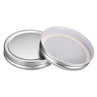Mason Jar Lids, 12 pc Tinplate Canning Lids Wide Mouth Leak Proof Fits Storage Jars