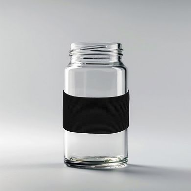 4Pcs Coffee Cup Sleeve, Silicone Cup Sleeve Non-slip Glass Water Bottle Mug Sleeves