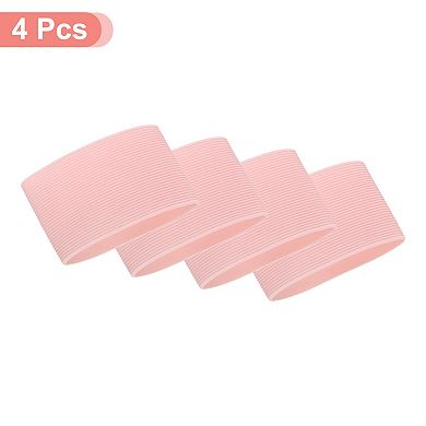 4Pcs Coffee Cup Sleeve, Silicone Cup Sleeve Non-slip Glass Water Bottle Mug Sleeves