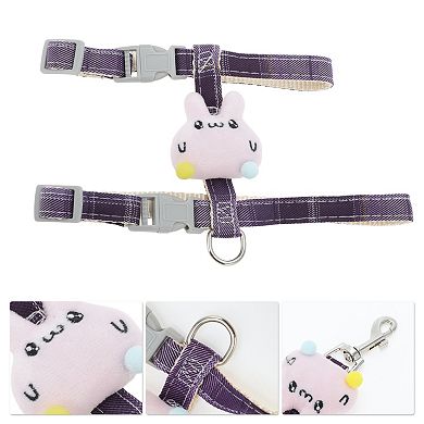 Cartoon I-Shaped Pet Leash Kit Durable Dog Leash Kit for Dog 1 Set