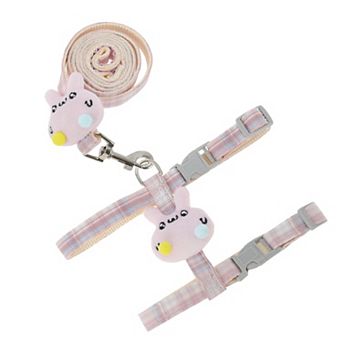 Cartoon I-Shaped Pet Leash Kit Durable Dog Leash Kit for Dog 1 Set