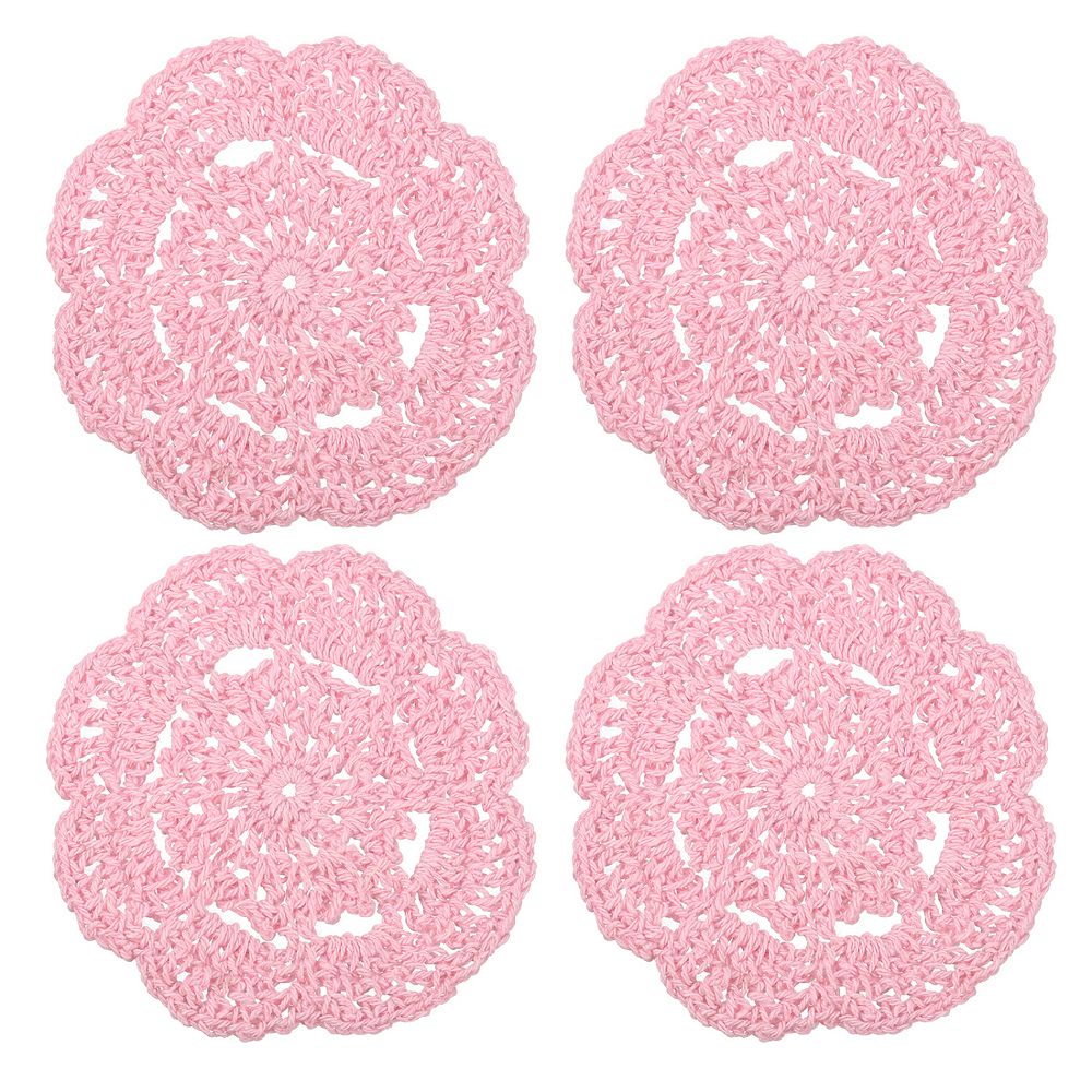 Crochet Doilies, 4Pcs 4
