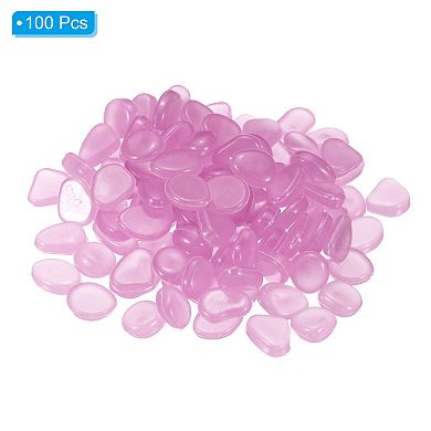 Glow Rocks Glow Pebbles Decoration in the Dark Luminous Stones Decor DIY Decorative for Potted Plant