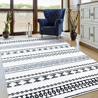 Garvee Machine Washable Area Rug Non Slip Non Shedding for Living Room Bedroom Kitchen