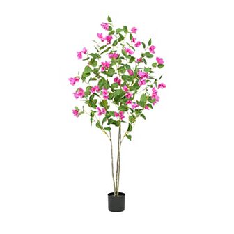 Artificial Bougainvillea Tree for Decor Front Porch Indoor or Home Office,150cm
