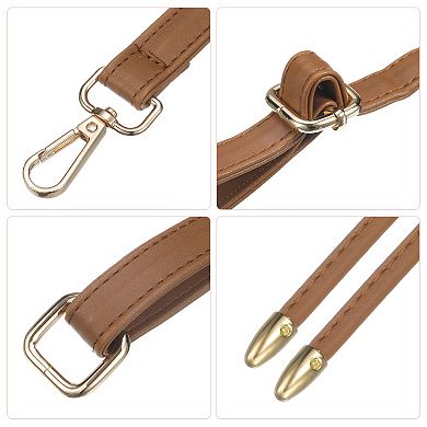 Leather Purse Making Kit, 5 Pcs DIY PU Leather Bag Backpack Making Set Bag Bottom, Shoulder Strap