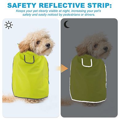 Dog Raincoat, Waterproof, Adjustable Lightweight Raincoat 1 Pc