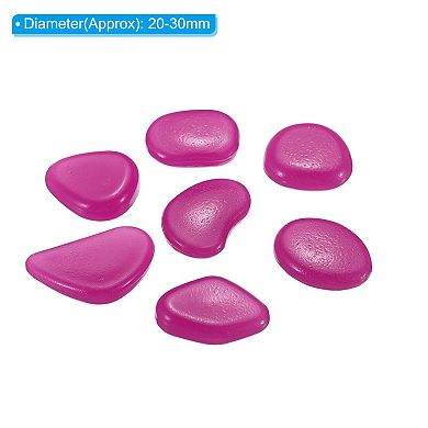 Glow Rocks Glow Pebbles Decoration in the Dark, Luminous Stones Decor DIY Decorative for Garden