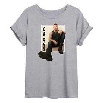 Juniors' Kane Brown Oversized Tee