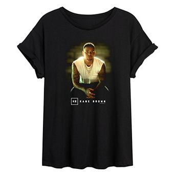 Juniors' Kane Brown Oversized Tee