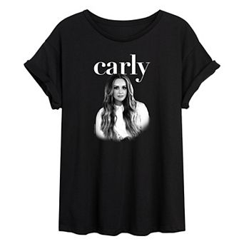 Juniors' Carly Pearce Oversized Tee