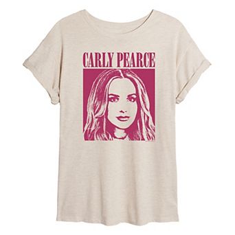 Juniors' Carly Pearce Oversized Tee