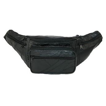 CTM Patch Leather Large Fanny Waist Pack
