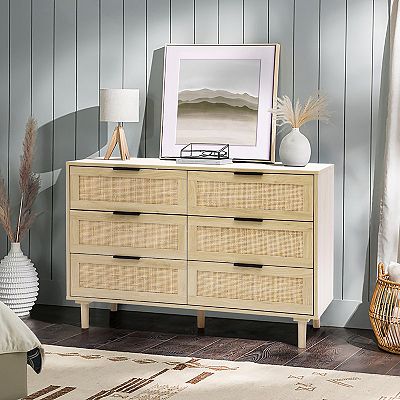 light oak dresser SAVE 20% Bruno - 9 Drawers in Solid American White - IconByDesign making it a perfect complement to almost any home decor them Kara Large Light Oak Dresser