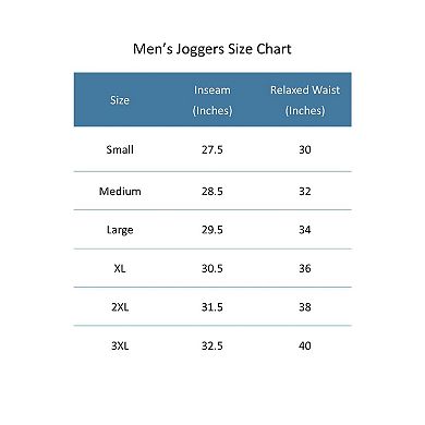 CTM Men's Big & Tall Flannel Plaid Jogger Pant