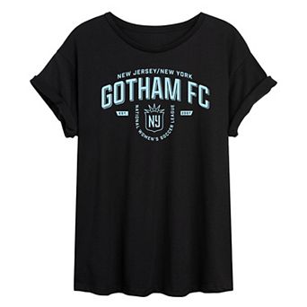 Juniors' New Jersey New York Gotham FC Oversized Tee