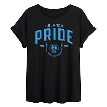 Juniors' Orlando Pride Industrial Oversized Tee