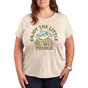 Plus Size The Mandalorian Little Things Graphic Tee