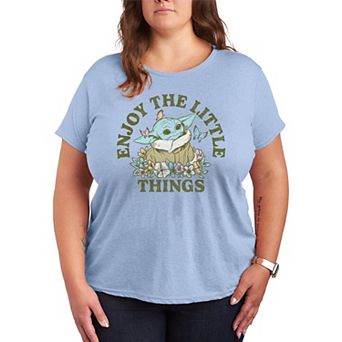 Plus Size The Mandalorian Little Things Graphic Tee