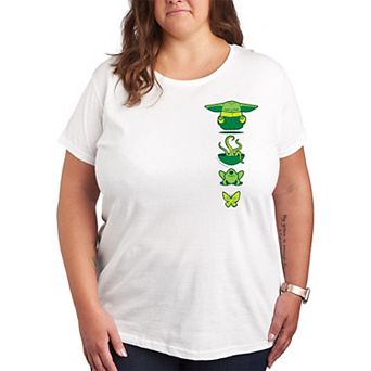 Plus Size The Mandalorian Grogu Icons Graphic Tee