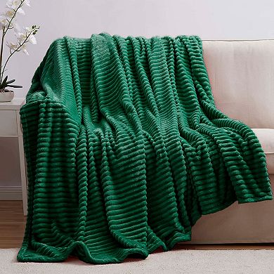 Nestl Cut Plush Fleece Blanket