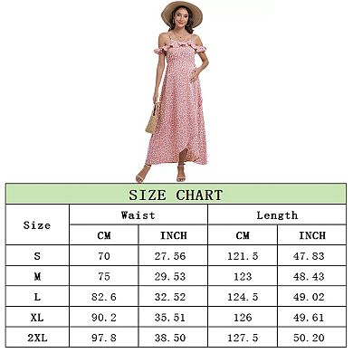 Maternity Floral Ruffles Sleeveless Spaghetti Strap Dress V Neck A Line Flowy Nursing Dress