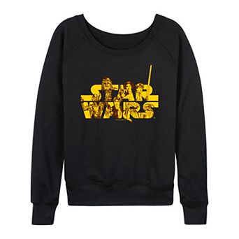 Women's Star Wars Group Logo French Terry Long Sleeve Tee