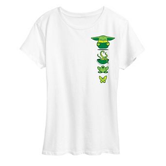 Women's The Mandalorian Grogu Icons Graphic Tee