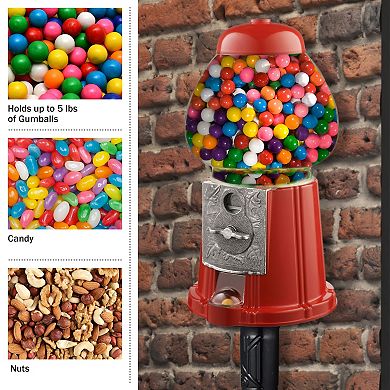 Vintage-Look Gumball Machine with Stand by Great Northern Popcorn