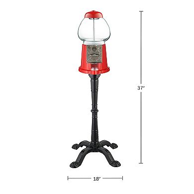 Vintage-Look Gumball Machine with Stand by Great Northern Popcorn
