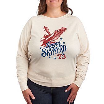 Plus Size Lynyrd Skynyrd Eagle French Terry Long Sleeve Tee