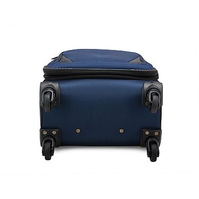 US Traveler Forest 8-Piece Packing Cube and Spinner Luggage Set