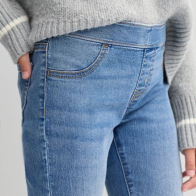 Girls 6-20 SO® Pull-On Flare Leg Jeans in Regular & Plus Size