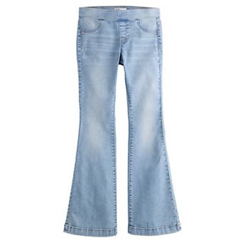 Girls 6-20 SO® Pull-On Flare Leg Jeans in Regular & Plus Size