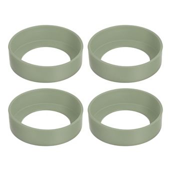 4 pc Water Bottle Boot, Protective Silicone Boot Sleeve Non Slip Bottom Cover Bumper