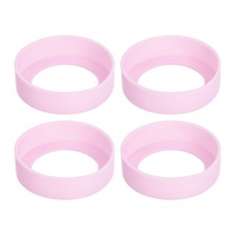 4 pc Water Bottle Boot, Protective Silicone Boot Sleeve Non Slip Bottom Cover Bumper