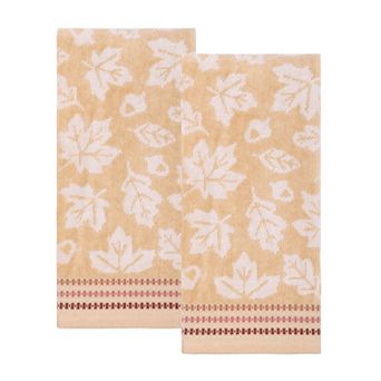 Celebrate Together™ Fall Leaves Hand Towel 2-Pack