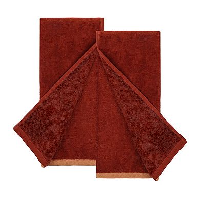 Celebrate Together™ Fall Patchwork Pumpkin Hand Towel 2 Pack