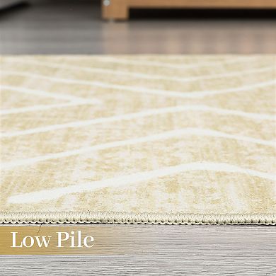 Garvee Machine Washable Non Shedding Area Rugs for Living Room Bedroom Kitchen