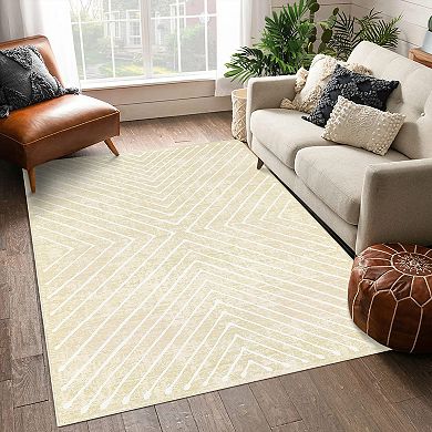 Garvee Machine Washable Non Shedding Area Rugs for Living Room Bedroom Kitchen