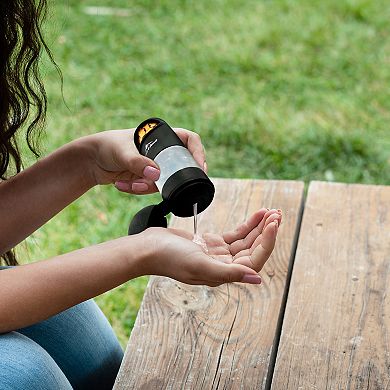 Precious Tails Pilot & Scout Sani N Bag Dog Waste Bag Dispenser with Built-In Hand Sanitizer Compartment