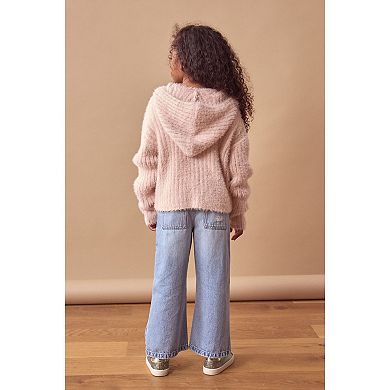 Girls 4-12 NEXT Pink Fluffy Hoodie