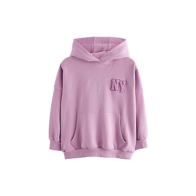 Girls 4-12 NEXT Pink Slogan Hoodie