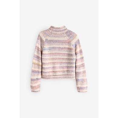 Girls 4-12 NEXT Spacedye Sweater